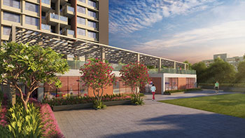 Kohinoor-Coral-Clubhouse-Entrance